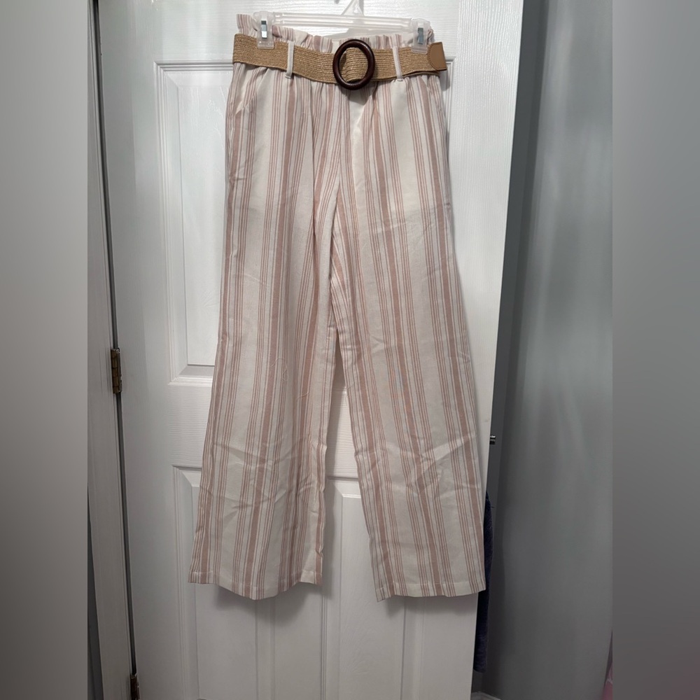 No Comment Stripe Pant